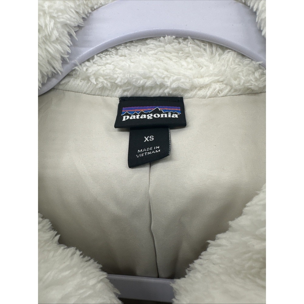 Womens Vintage Patagonia Los Gatos Fleece Deep Pile Hike Jacket Size X-Small EUC - Picture 3 of 6